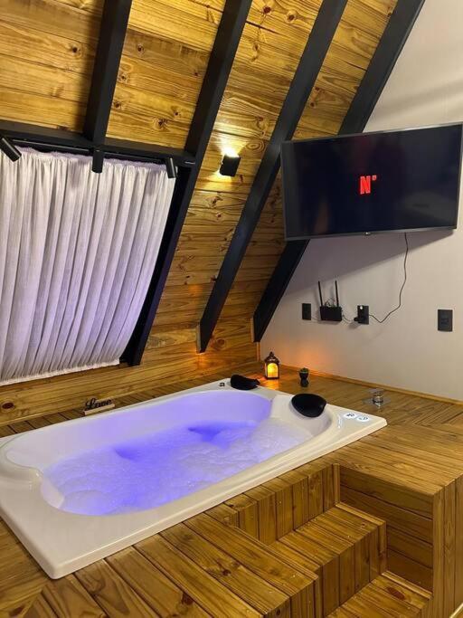 Chale Sol Nascente Villa Aguas Mornas Ngoại thất bức ảnh