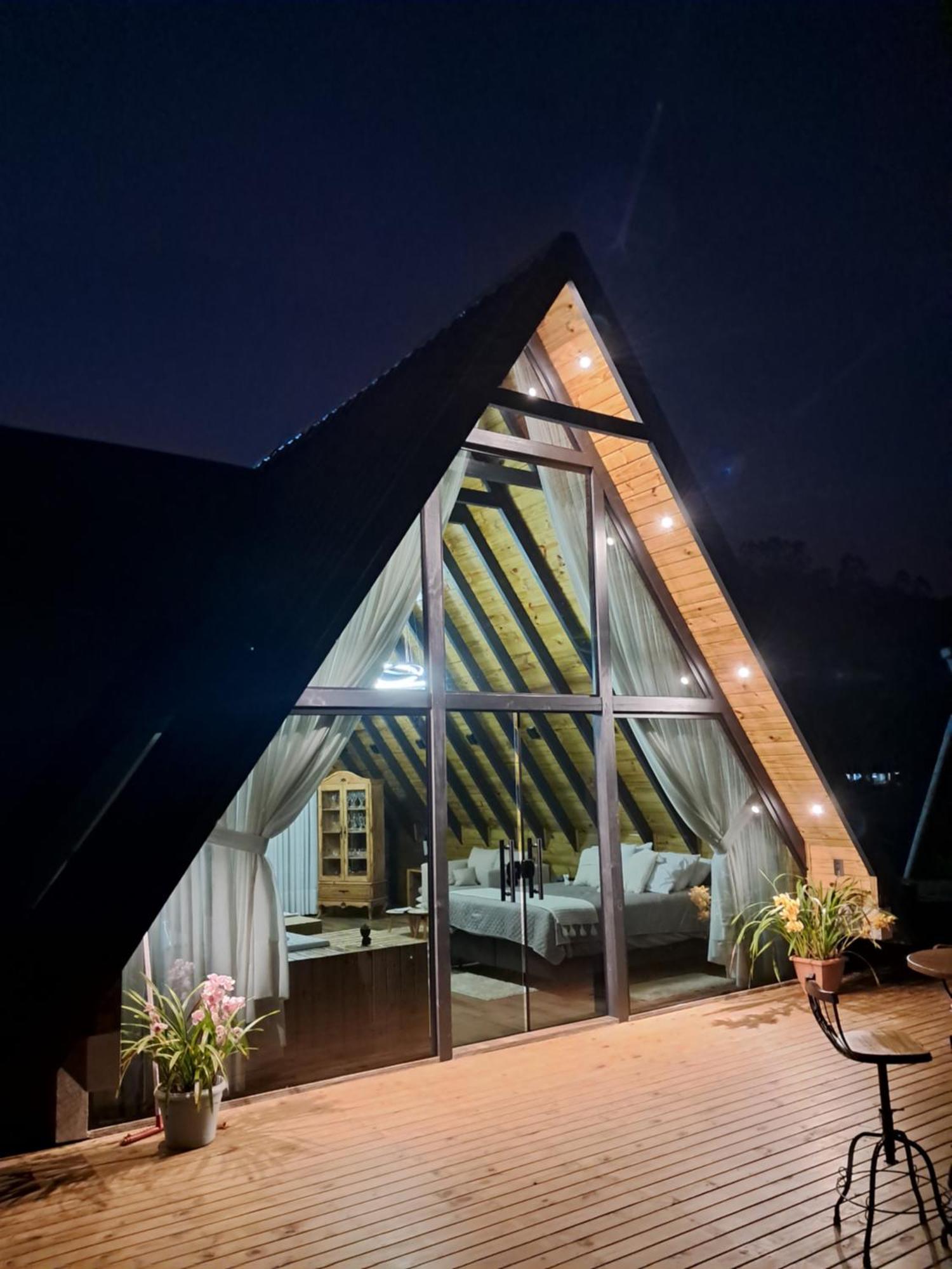 Chale Sol Nascente Villa Aguas Mornas Ngoại thất bức ảnh